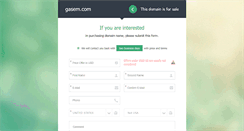 Desktop Screenshot of gasem.com
